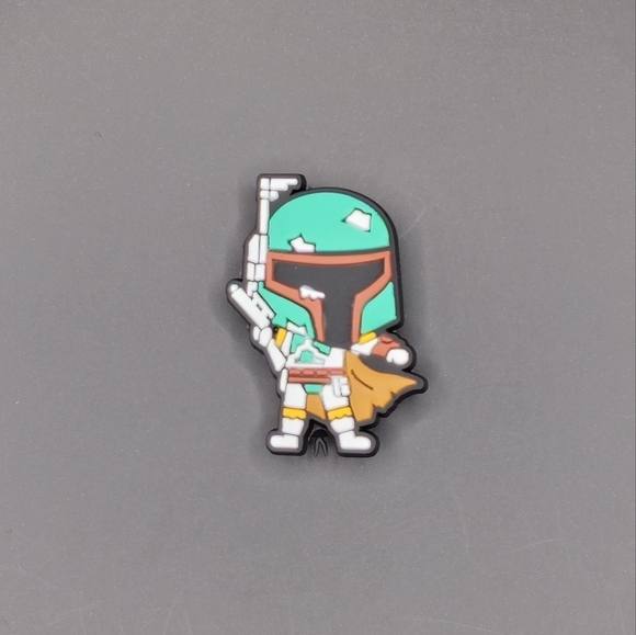 CROCS Other - (5/$15) Boba Fett Croc Charm